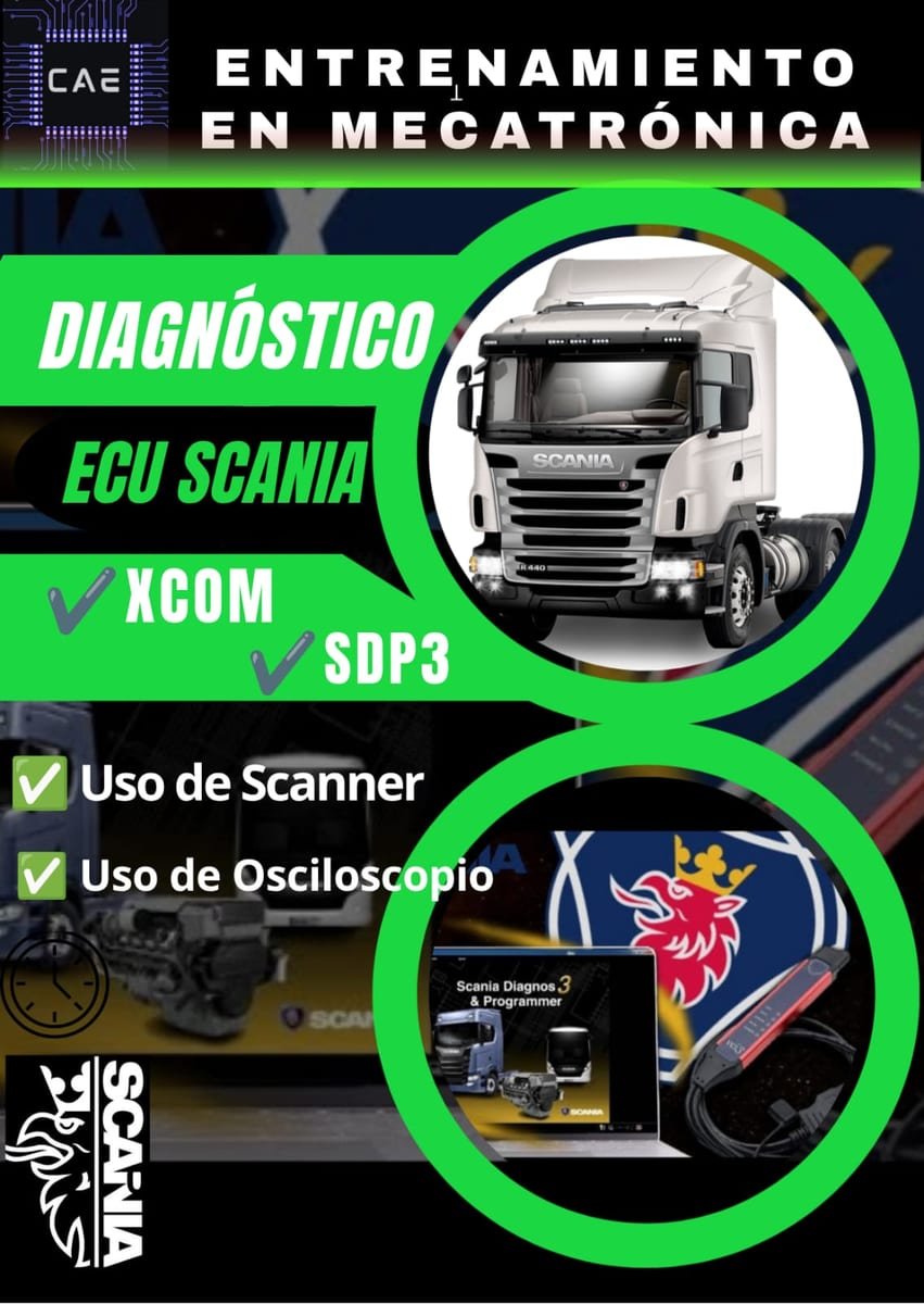 Diagnóstico de ECU Scania en Paraguay